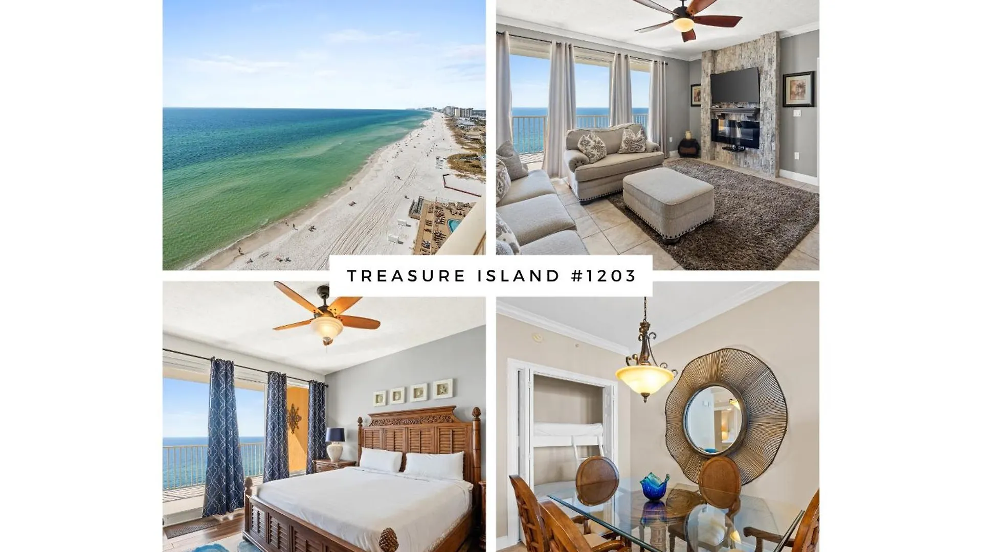 Treasure Island #1203 By Book That Condo Panama City Beach Nyaraló